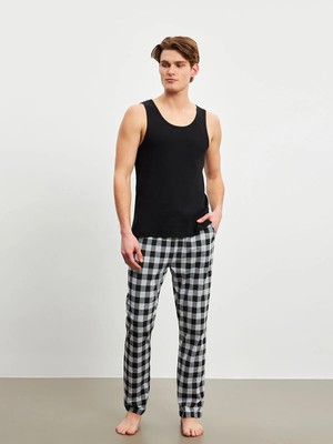 Lc Waikiki Yeni Sezon Standart Kalıp Ekose Erkek Pijama Alt