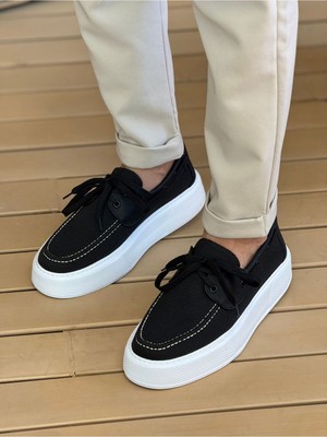 Flamex CH2602 - Triko Erkek Ayakkabı Sıyah