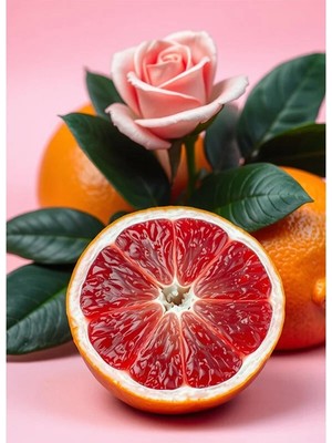 Bedeko Portakal Resimli Mdf Ahşap Tablo