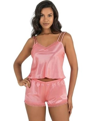 Beruflic Mercan Saten Şort Takımı 9210