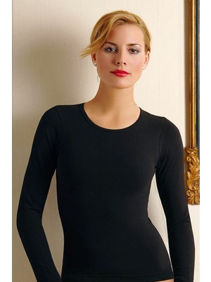 Beruflic Anıt Açık Yaka Uzun Kol T-Shirt 2142