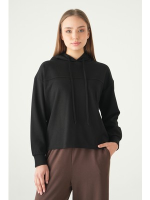 Rays Siyah Şerit Detay Sweat 8308A