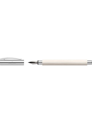 Faber-Castell Ambition Cinematic White Dolma Kalem, M Uç