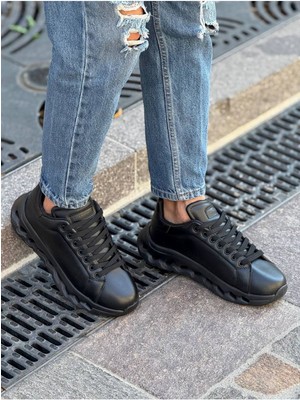 Flamex CH2533 - St Erkek Ayakkabı Sıyah