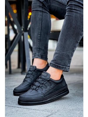 Flamex CH040 - Cst C-Rey Erkek Ayakkabı Sıyah