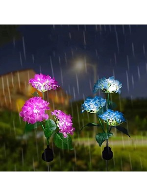 Luz&Pos Güneş Enerjili Kazıklı Çiçek LED Lamba