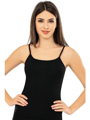 Erdem Kadın %100 Pamuklu Ince Askılı 6'lı Paket Atlet 2329