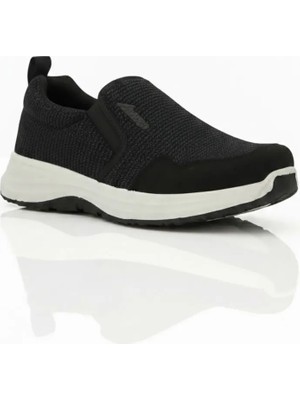 Letao Erkek Siyah Kolay Giyim Bağsız  Rahat Sneaker  Günlük Ayakkabı