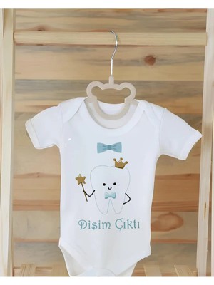 Moda Lime %100 Organik Pamuklu Baskılı Bebek Body