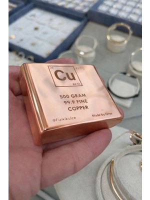 500 Gram (Yarım Kiloluk) Külçe Bakır