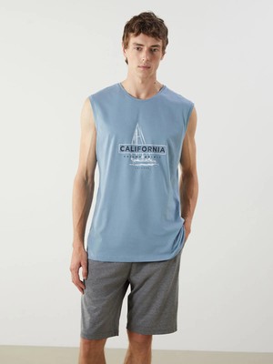 Lc Waikiki Yeni Sezon Standart Kalıp Erkek Şortlu Pijama Takımı