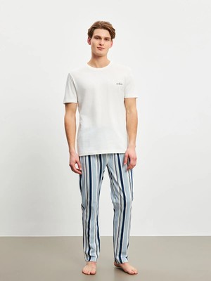 Lc Waikiki Yeni Sezon Standart Kalıp Erkek Pijama Takımı