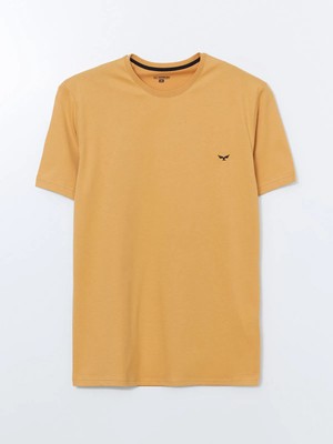 Lc Waikiki Yeni Sezon Bisiklet Yaka Kısa Kollu Erkek Pijama Üst