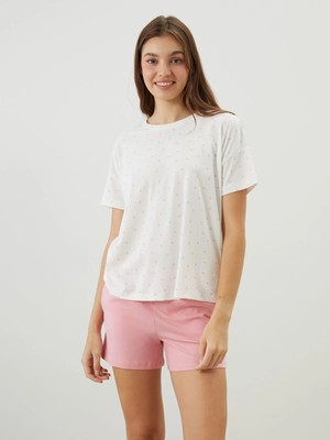 Lc Waikiki Yeni Sezon Beli Lastikli Kadın Şort Pijama Altı