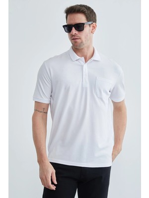 FullaModa Tek Cepli Polo Yaka Tişört