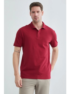 FullaModa Basic Polo Yaka Pike Tişört