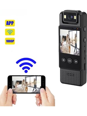 Luz&Pos Mini Taşınabilir Vücut Vlog Kamerası