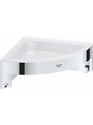 Delixa Start Cube Quickfix Köşe Duş Rafı | Duş / Banyo Aksesuarları | Krom | 41106000