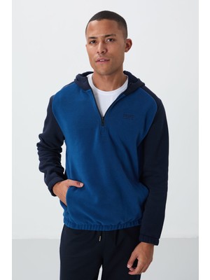 Air Jones Ruby Parlament Standart Kalıp Polar Erkek Sweatshirt - 88300