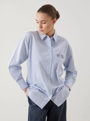 Lc Waikiki Yeni Sezon Çiçekli Oversize Kadın Gömlek Tunik