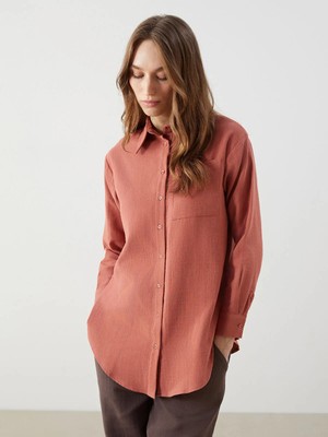 Lc Waikiki Yeni Sezon Loose Fit Müslin Kadın Gömlek Tunik