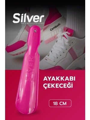 Silver Plastik Ayakkabı Çekeceği Kerata 18 cm