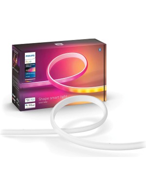 Delixa Hue Gradient Renkli Akıllı LED Şerit Aydınlatma, 2m, 16 Milyon Renk ve Renk Geçişli