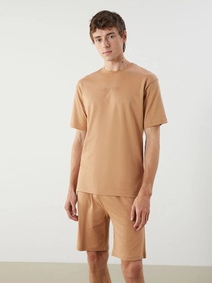 Lc Waikiki Yeni Sezon Standart Kalıp Erkek Şortlu Pijama Takımı