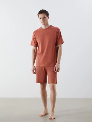 Lc Waikiki Yeni Sezon Standart Kalıp Erkek Şortlu Pijama Takımı