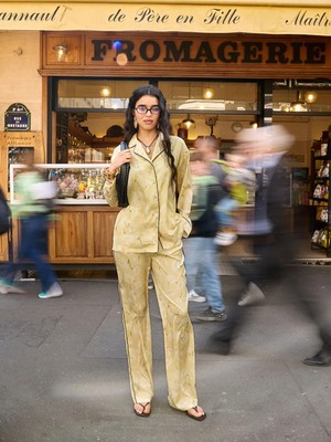 Lc Waikiki Yeni Sezon Gömlek Yaka Desenli Kadın Pijama Takımı