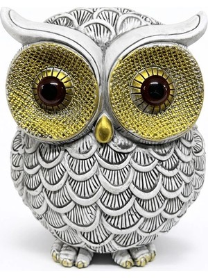 Mercansa 19X16 cm Polyester Baykuş Figürü