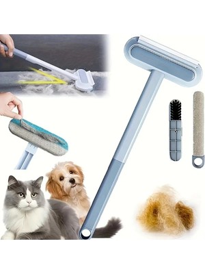 Luz&Pos Uzun Saplı Evcil Hayvan Tüy Temizleme Fırçası