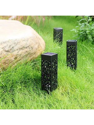 Skygo 6 Adet Dekoratif Solar Güneş Enerjili Bahçe Aydınlatması Yürüyüş Yolu Seti