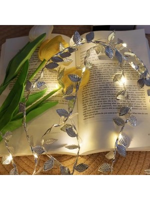 Depozee 3 Metre Yaldızlı Gümüş LED Işık