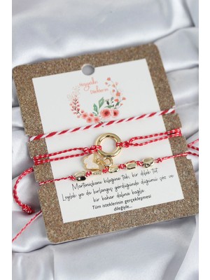 Depozee Marteniçka Bileklik 3'lü Kelebekli Model