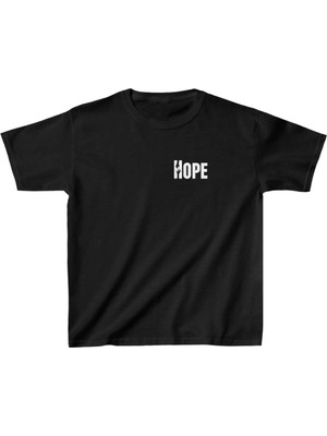 Luz&Pos Unisex Çocuk Baskılı T-Shirt - Siyah