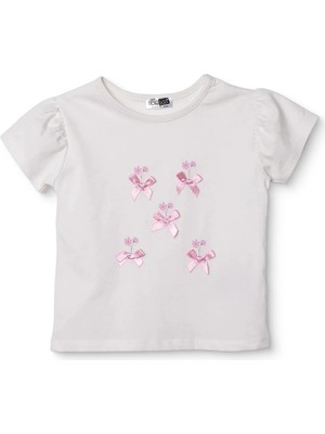 Hellobaby Hellobaby, Kız, Bluz, Flower Garden, Bisiklet Yaka, Kısa Kol