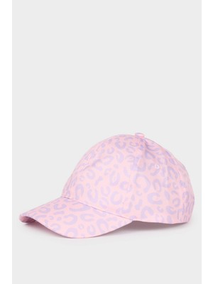 DeFacto Desenli Cap Şapka Kız Çocuk D8433A826SM