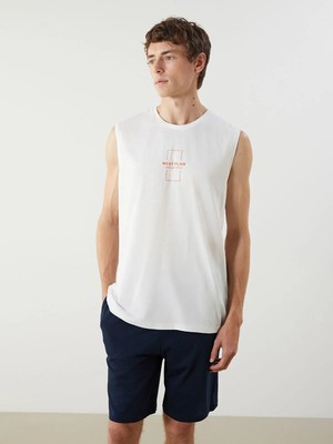 Lc Waikiki Yeni Sezon Standart Kalıp Erkek Şortlu Pijama Takımı