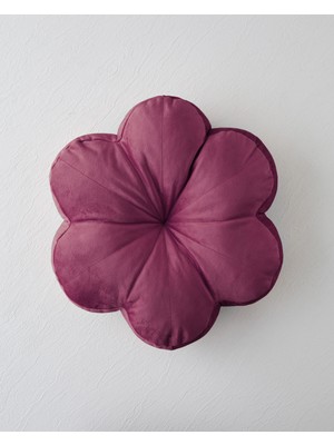 English Home Artistic Bloom Dekoratif Kırlent 40 cm Bordo