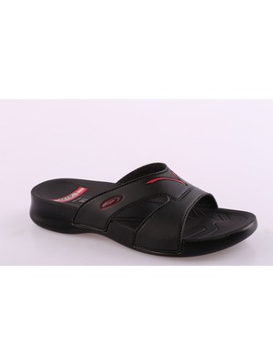 Ceyo Kadın Terlik 3400-2 Düz Dolgu Topuk Siyah Konforlu Kullanım İçin Tasarlandı