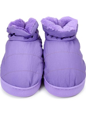 Peluche Mor Kadın Ev Terliği Mkv-B2- 2