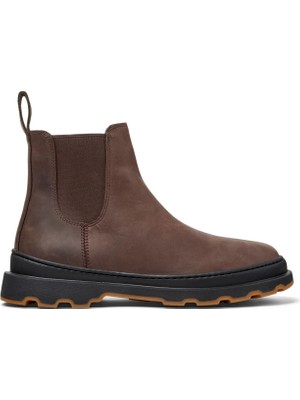 Camper %85 Inek Derisi, %15 Tekstil Koyu Kahve Erkek Bot Brutus+