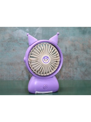 Luz&Pos Şarjlı Masa ve El Fanı Vantilatör 2 Kademeli Model 2