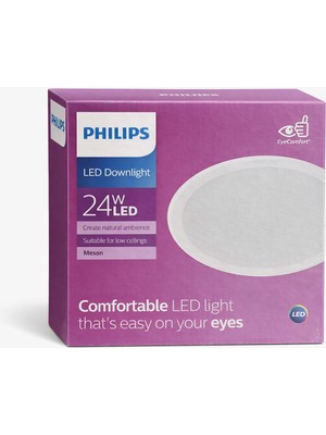 Philips Phılıps Meson Gömme Spot 20CM 24W 3000K Sarı Işık