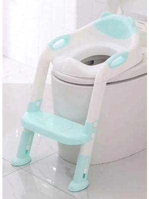Eco Lounge Softy Merdivenli Tuvalet Adaptörü - Çocuğunuz Için Güvenli ve Konforlu Tuvalet Eğitimi Mavi