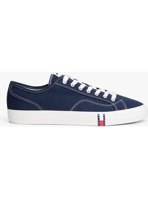 Tommy Hilfiger Arşiv Vulc Y2K Erkek Mavi Sneaker EM0EM01674C1G