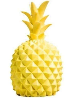 Eco Lounge Ananas Şeklinde Desenli Büyük Boy Pilli Masa ve Gece Lambası
