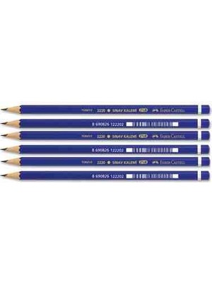 Faber-Castell 6 Adet 2 B Sınav Kalem