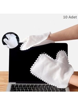 Eco Lounge Çok Amaçlı Temizlik Eldiveni Toz Alma Bezi 10 Adet